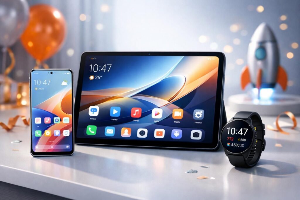 découvrez les smartphones, tablettes et montres connectées xiaomi avec des réductions exceptionnelles jusqu'à 300 € lors du xiaomi fan festival. profitez-en vite !