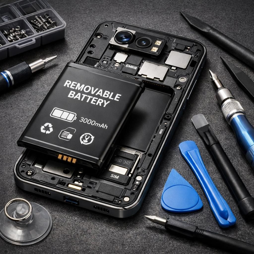 découvrez pourquoi la batterie amovible pourrait être la solution idéale pour votre smartphone, alliant praticité et durabilité, et redécouvrez un concept sous-estimé depuis toujours.