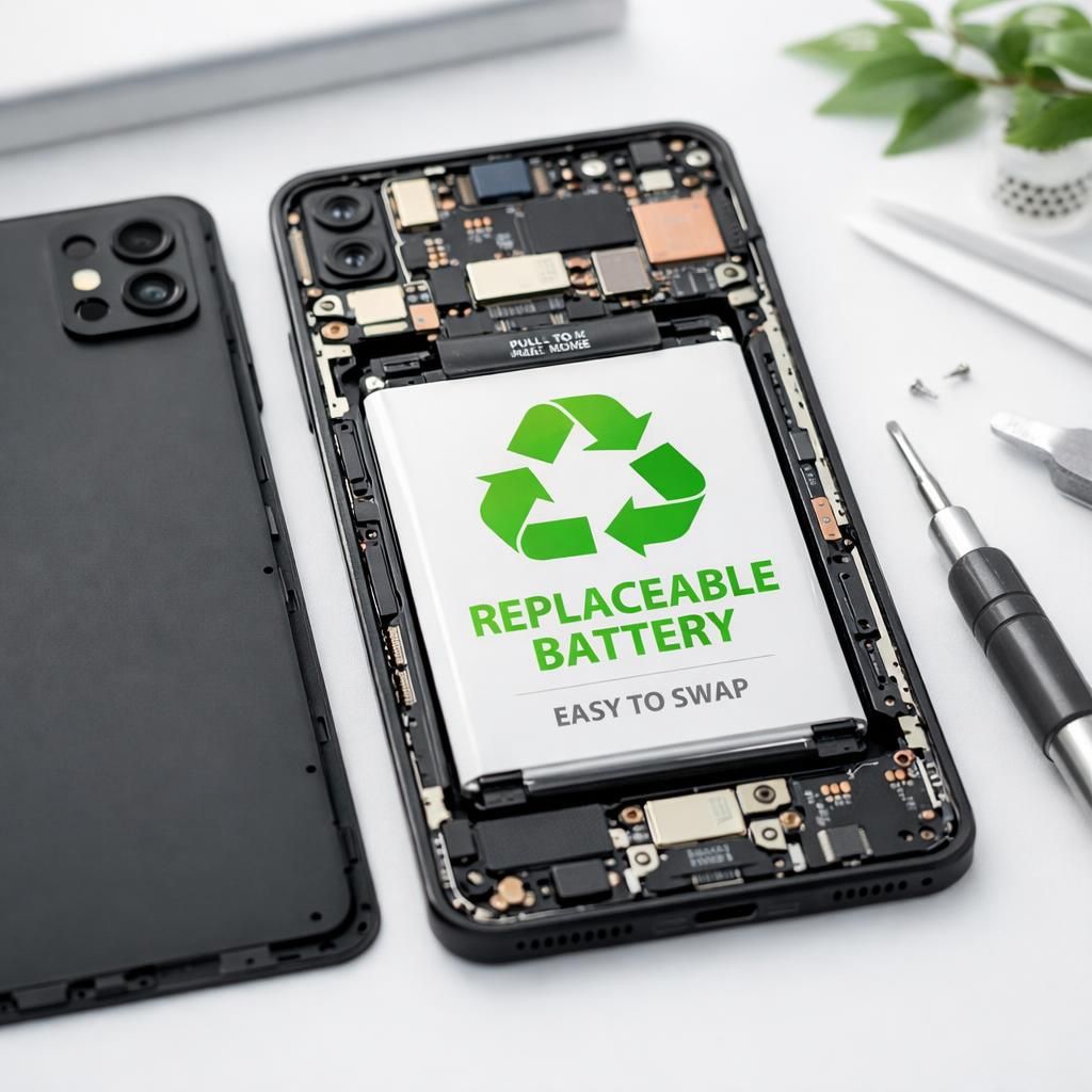 découvrez comment les fabricants contournent la nouvelle exigence européenne des batteries remplaçables pour préserver leurs pratiques actuelles et l'ordre établi dans l'industrie.