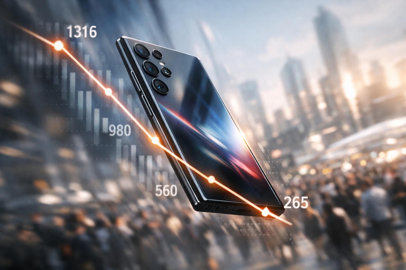 découvrez la chute spectaculaire du prix du samsung galaxy ultra, passant de 1316 à 265 euros, et son lancement imminent qui promet de révolutionner le marché en 2026.