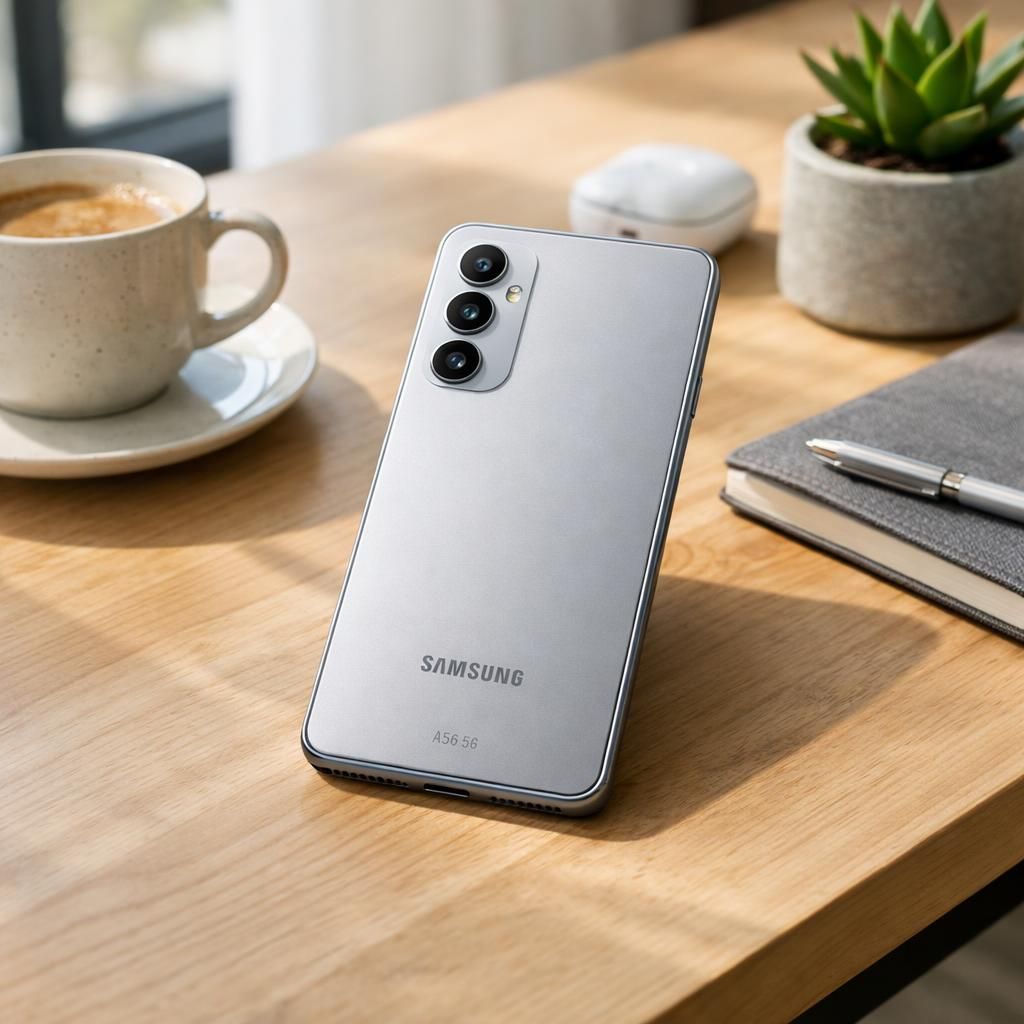 découvrez l'offre intéressante sur le smartphone samsung galaxy a56 5g, disponible à seulement 370 €. profitez d'un excellent rapport qualité-prix pour un mobile performant et connecté.