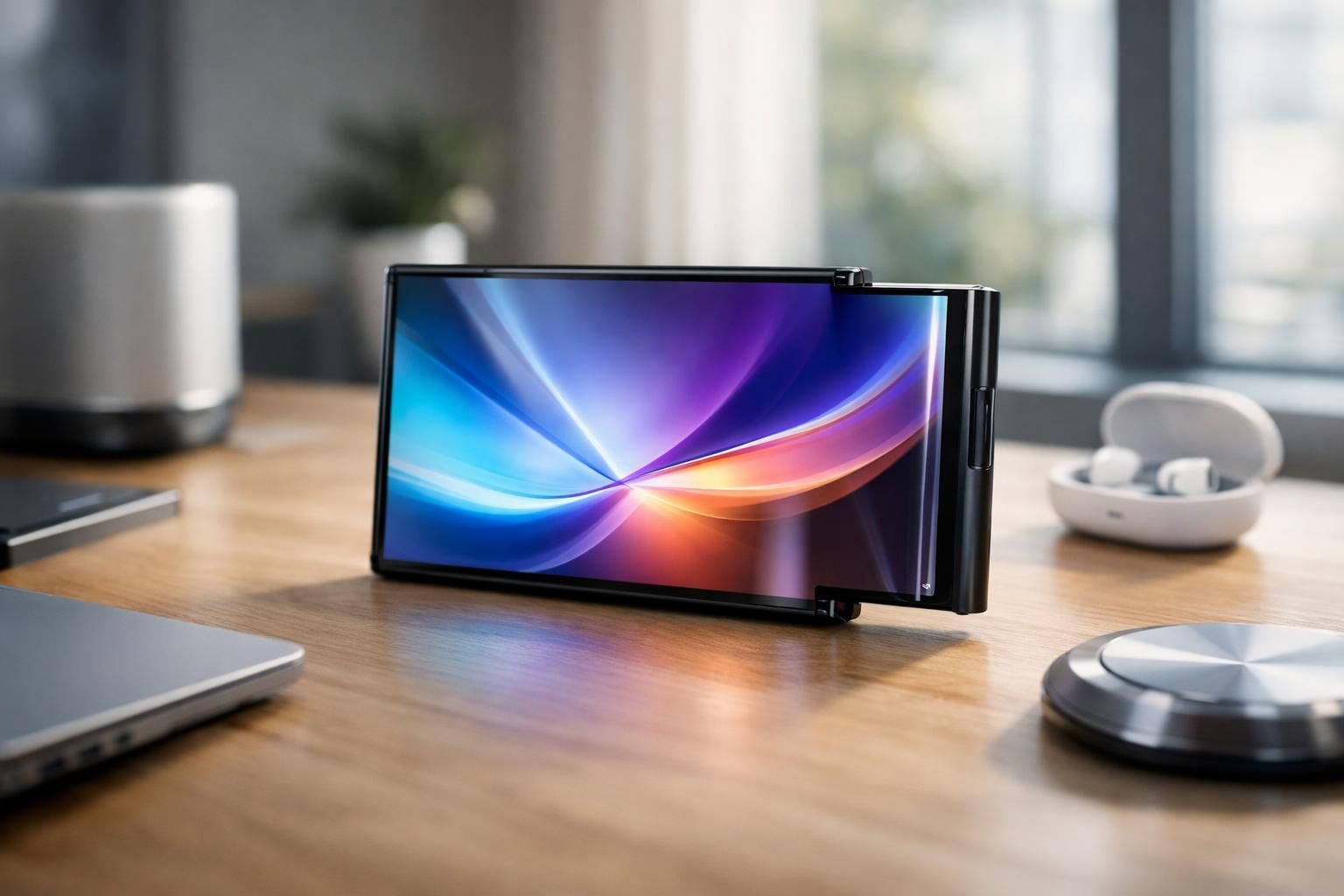 découvrez le lg rollable, un smartphone enroulable innovant qui transforme votre expérience mobile. plongez au cœur de cette technologie exclusive pour vivre autrement avec un design unique et polyvalent.
